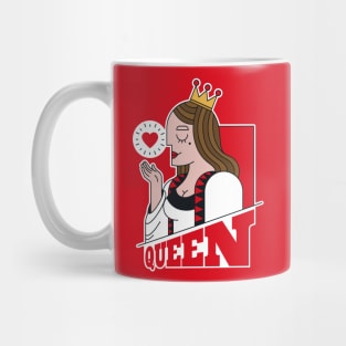 Queen of Hearts | Fun Valentine Queen Mug